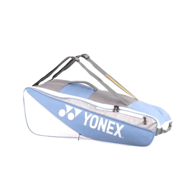 Torba na rakiety Yonex Club Racket (torba na sprzęt, 2 główne komory) 2025 jasnoniebieska 6-sztukowa